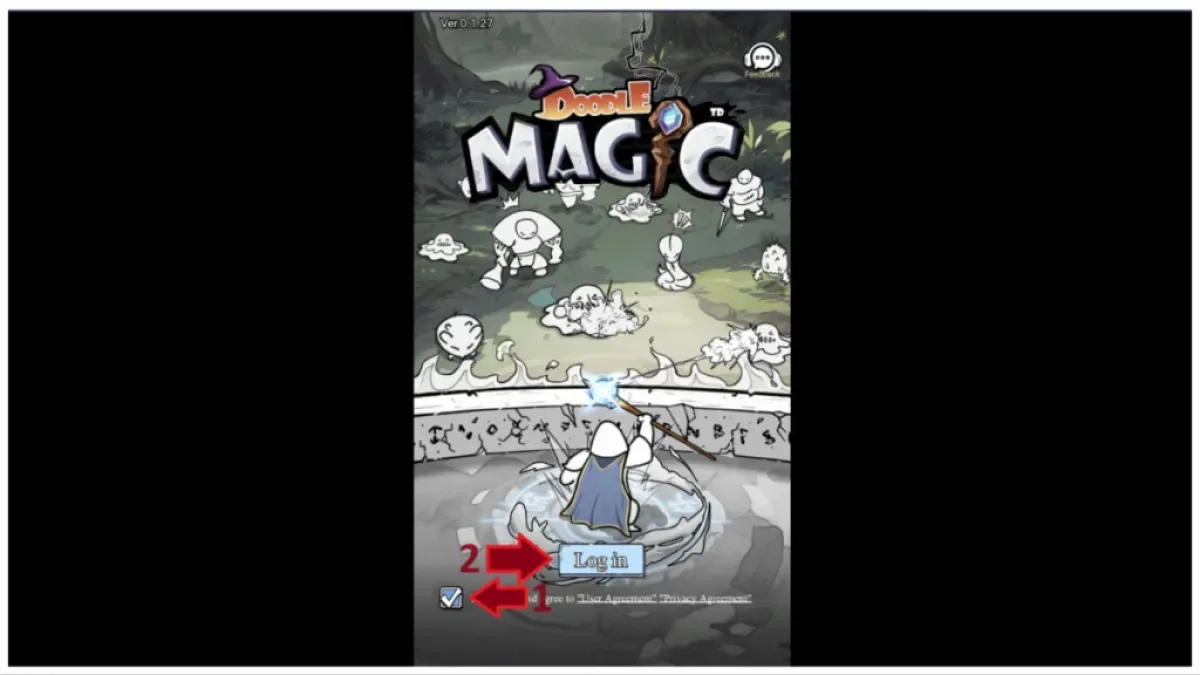 How to redeem codes in Doodle Magic Wizard vs Slime