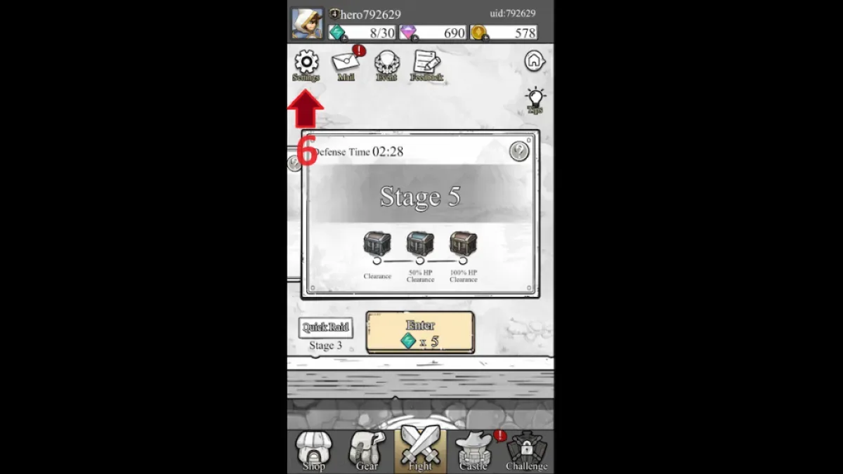 How to redeem codes in Doodle Magic Wizard vs Slime