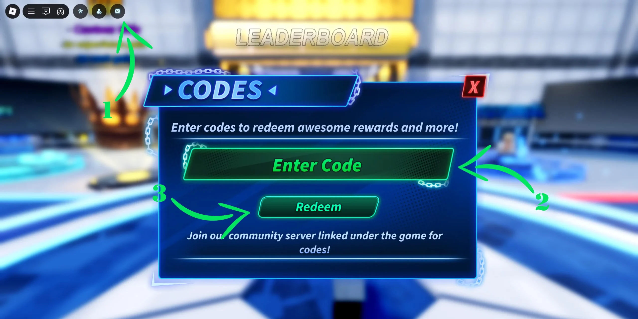 How to redeem codes in Goalbound