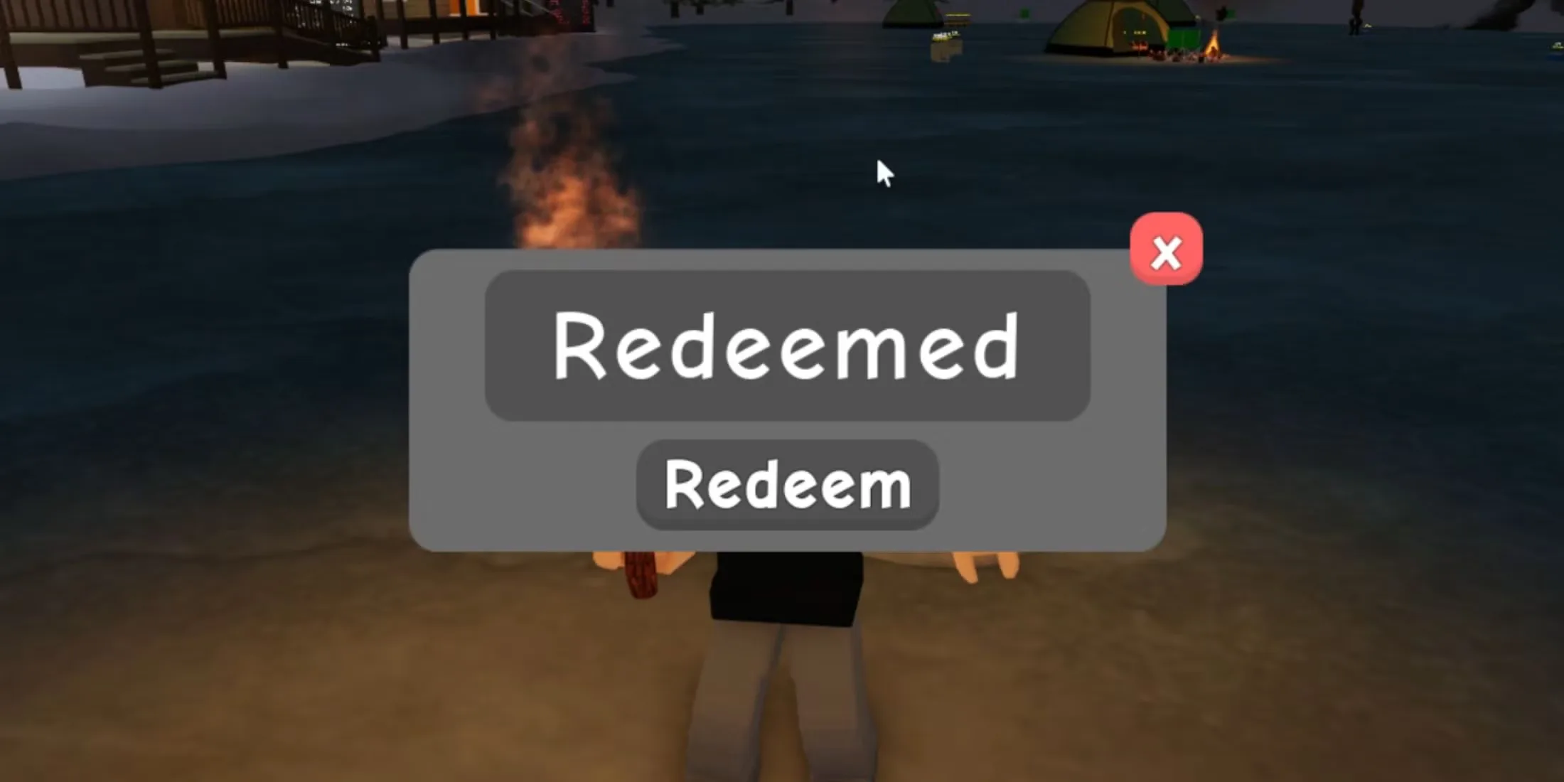 How to redeem codes in Ice Fishing Simulator