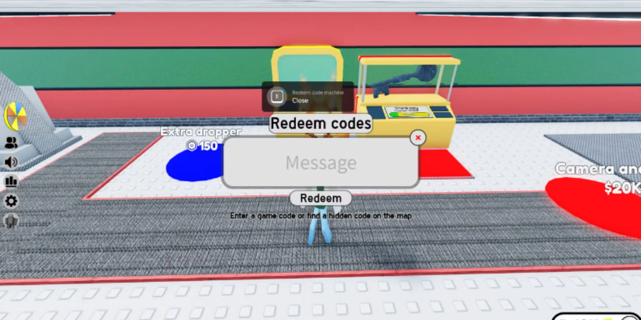 How to redeem codes in Infinite Tower Tycoon