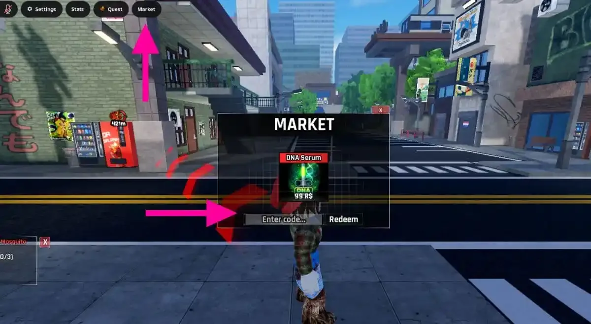 How to redeem codes in Limit Breaker