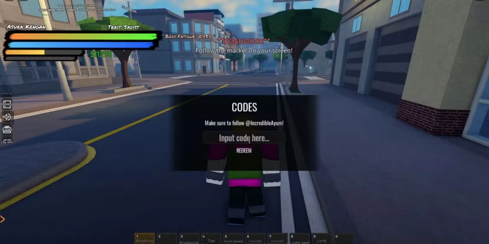 How to redeem codes in Mighty Omega