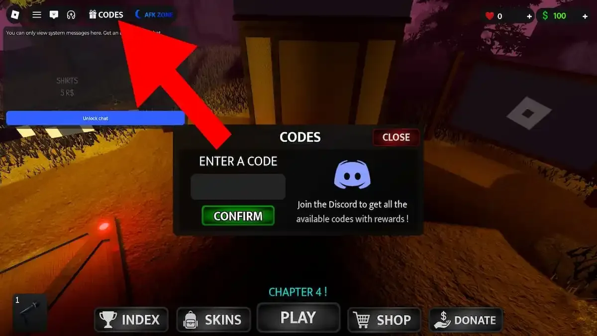 How to redeem codes in Ophelia