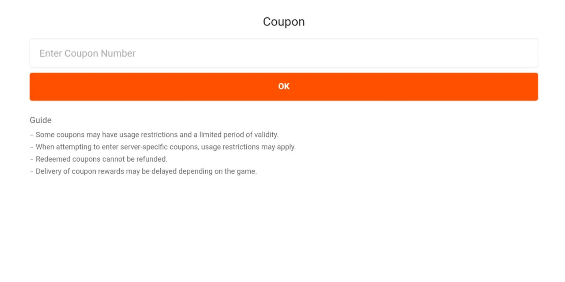 How to redeem codes in Outerplane
