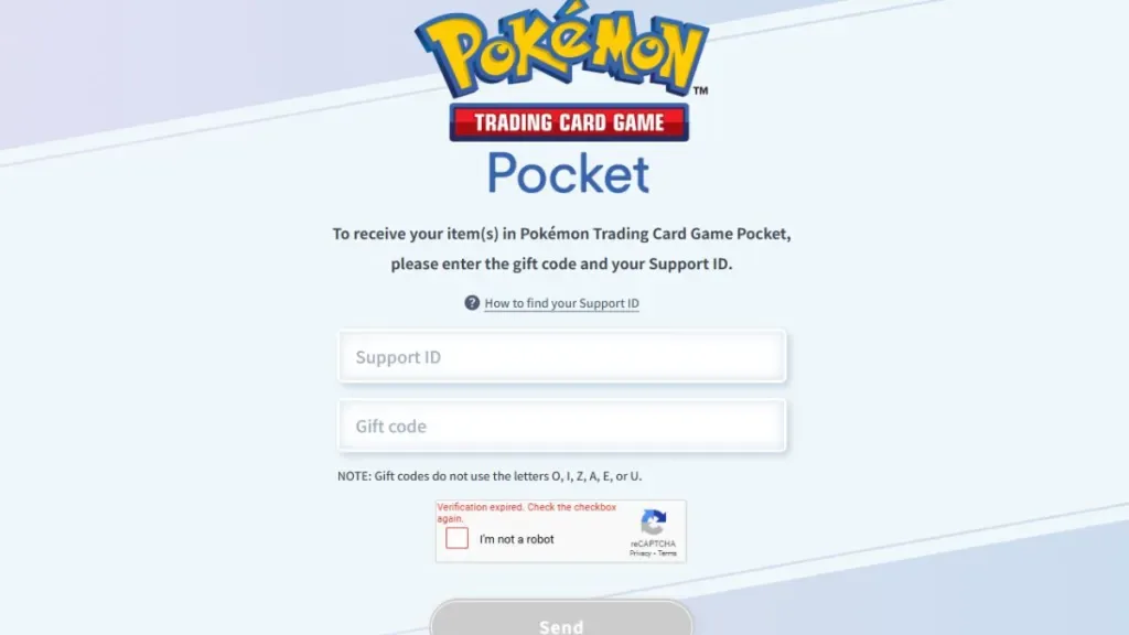 How to redeem codes in Pokemon TCG Pocket