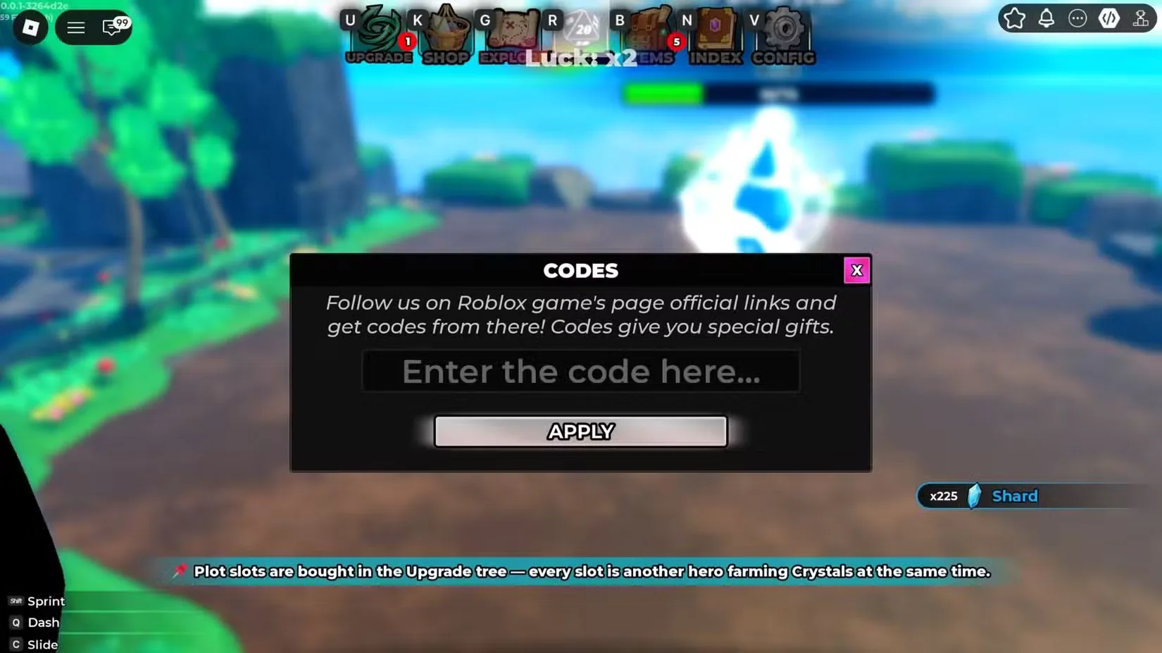How to redeem codes in Project Aura