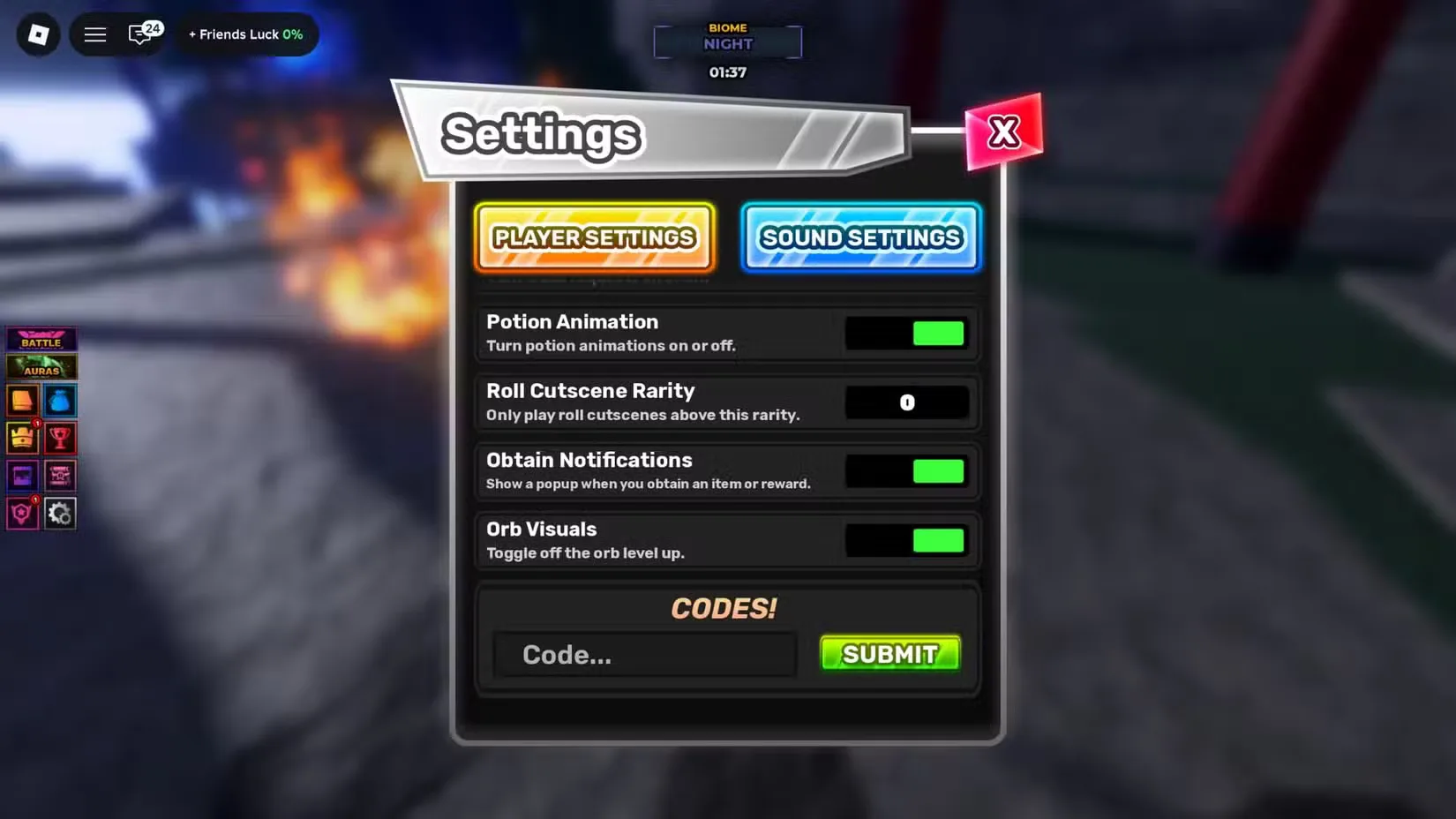 How to redeem codes in Unscathed
