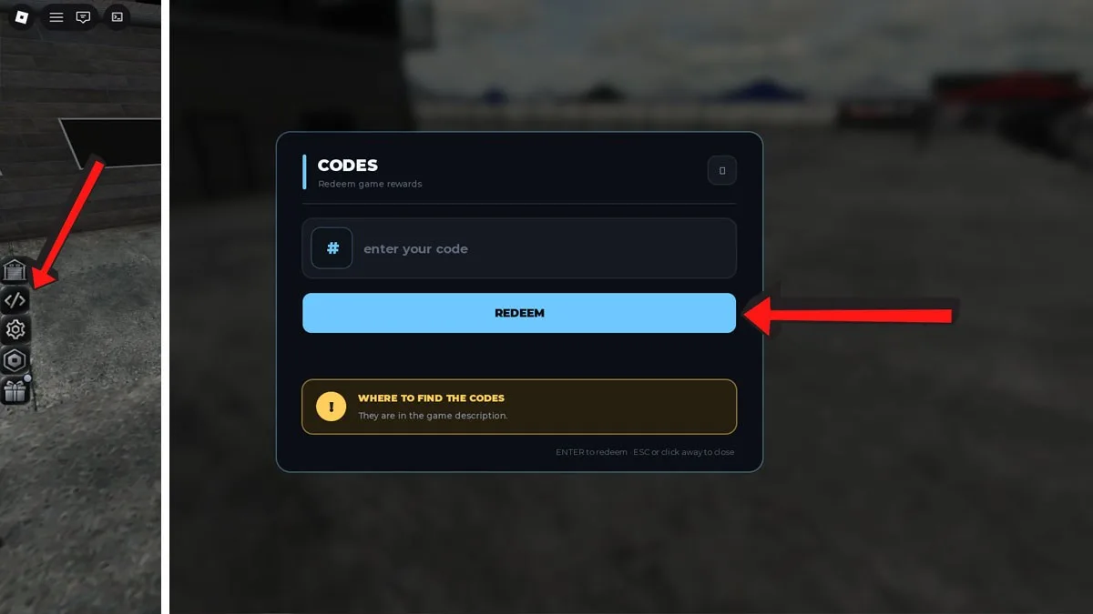 How to redeem codes in Valley Fest
