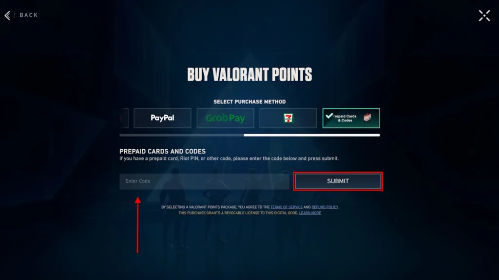How to redeem codes in Valorant